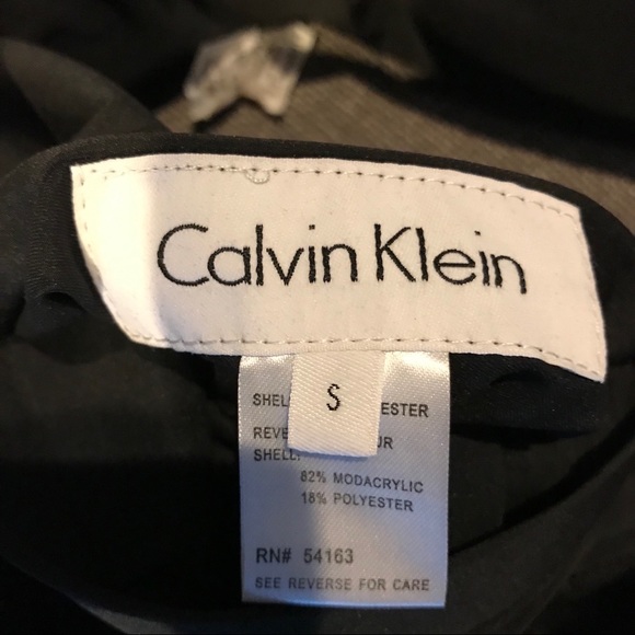 Calvin Klein Reversible Coat - Picture 9 of 15